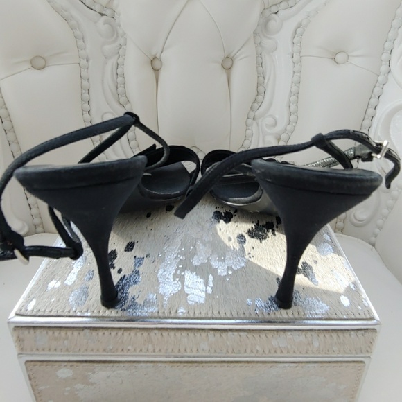 Prada Silk Crepe Sandals - Picture 3 of 5